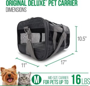 Pet carrier for Travelling by road or by air